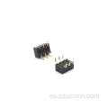Conector hembra de 2,54 mm 6P